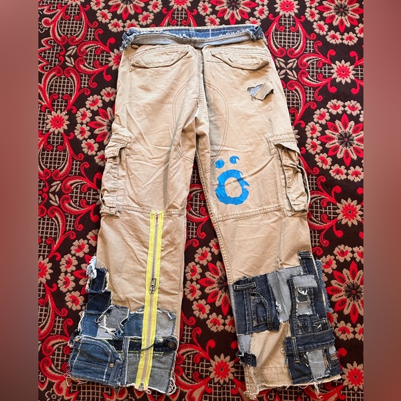 Custom Patchwork Cargos - Picture 2 of 2